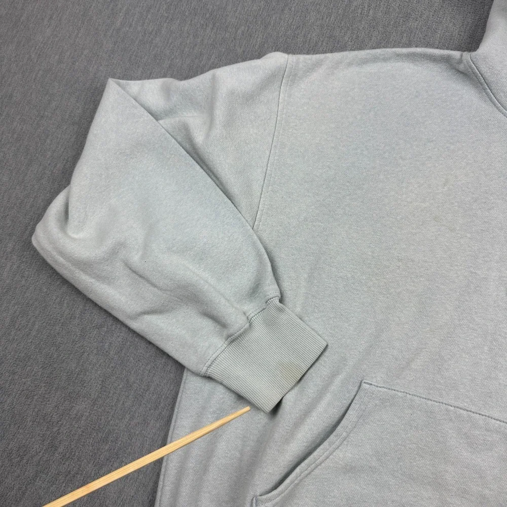 The North Face Hoodie Mens‎ Medium Light Blue Simple Dome Pullover Sweatshirt